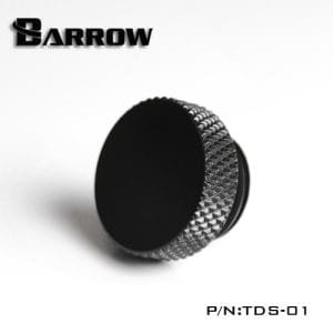 BARROW Stop Plug Fitting- Hand Turned Black