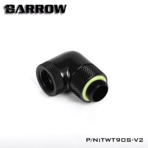BARROW 90°Dual Rotary Adapter (Male to Female) black