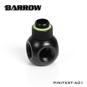 BARROW Rotary Metalic Cube Tee - 5Way black