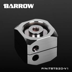 BARROW Brass Chrome Plated DDC Pump Top Cover -Can Connect The Water Tank No Color