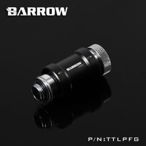 BARROW Flat push type check valve(Male to Female)black