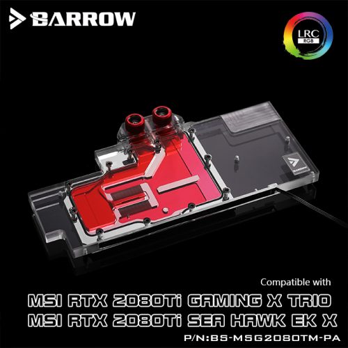 BARROW LRC2.0 full coverage GPU Water Block（msi RTX2080Ti GAMING X TRIO） - Image 4