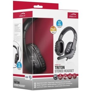TRITON Stereo Headset, black-silver
