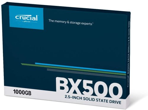 Crucial BX500 1TB 3D NAND SATA 2.5-Inch Internal SSD, up to 540MB/s