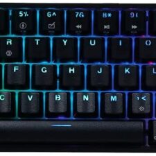 EPOMAKER SKYLOONG AK61 61 Keys Hot Swappable ,BLACK BROWN Switch