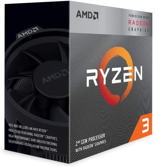 AMD Ryzen 3 3200G 4-Core Unlocked Desktop Processor with Radeon Graphics