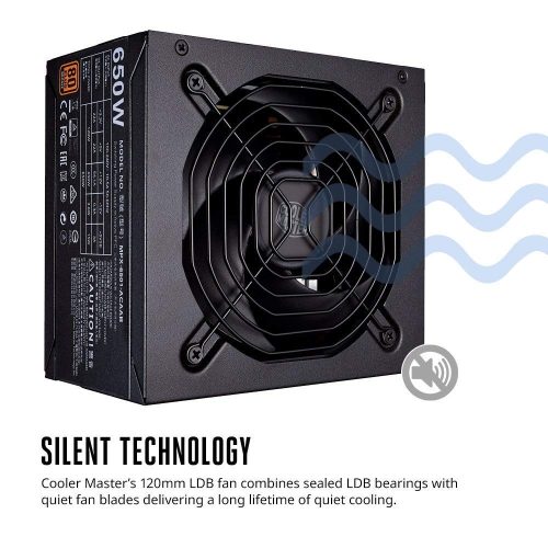 Cooler Master V650 650w 80 PLUS  Lite white - Image 4