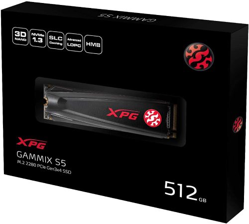 XPG Gammix S5 512GB PCIe 3D NAND PCIe Gen3 - Image 3