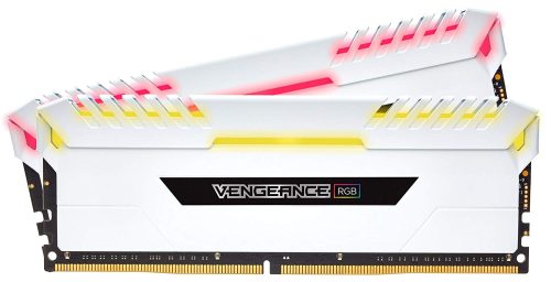 Corsair Vengeance RGB 8GB*2 3000MHZ WHITE - Image 2