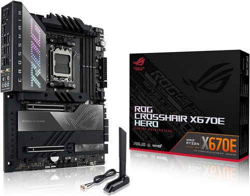 ASUS ROG CROSSHAIR X670E HERO AMD DDR5 - Image 2