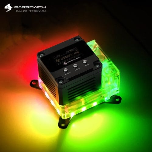 Barrowch X99/X299 CPU water block integrated pump and reservoir - Image 2