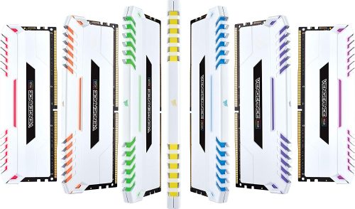 Corsair Vengeance RGB 8GB*2 3000MHZ WHITE - Image 3