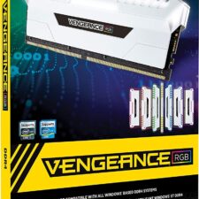 Corsair Vengeance RGB 8GB*2 3000MHZ WHITE
