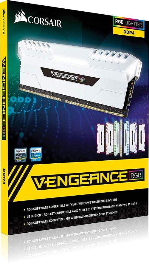 Corsair Vengeance RGB 8GB*2 3000MHZ WHITE