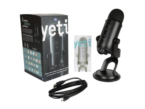 Blue Microphones Yeti USB Microphone - Blackout Edition