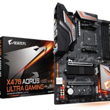 AMD X470 AORUS motherboard with 8+3 Hybrid Digital PWM