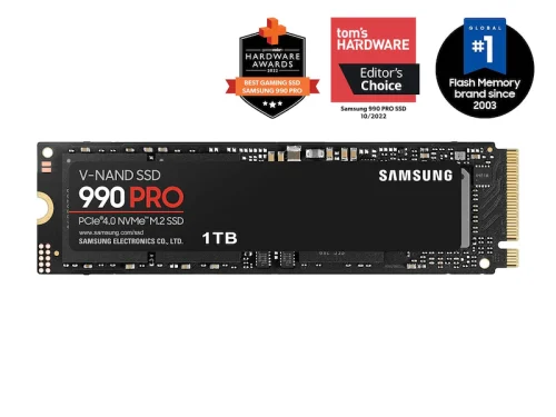 Samsung 990 PRO 1TB PCle 4.0 NVMe M.2 (2280) internal Solid State Drive (SSD) up to 7450 MB/s - Image 2