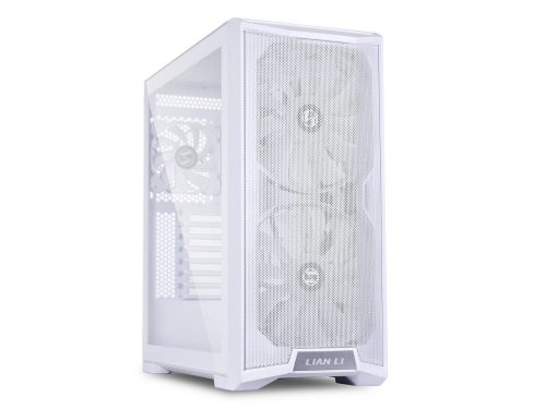 LIAN LI LANCOOL 215 W White Steel / Tempered Glass ATX - Image 3