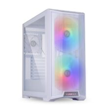 LIAN LI LANCOOL 215 W White Steel / Tempered Glass ATX