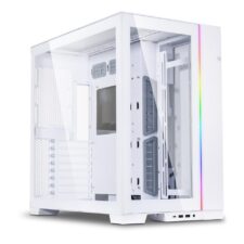 LIAN LI O11 Dynamic EVO O11DEX White Aluminum / Steel / Tempered Glass