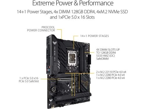 ASUS TUF GAMING Z690-PLUS DDR4 - Image 3
