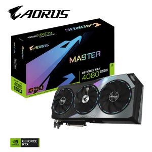 GIGABYTE AORUS GeForce RTX 4080 SUPER MASTER 16GB GDDR6X - Graphics Card