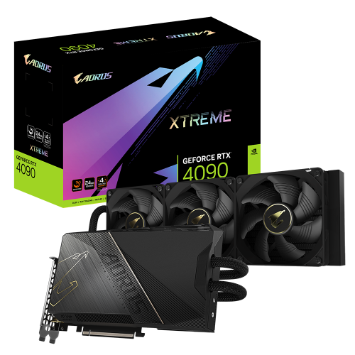 GIGABYTE AORUS GeForce RTX 4090 XTREME WATERFORCE 24GB Graphic Card - Image 2