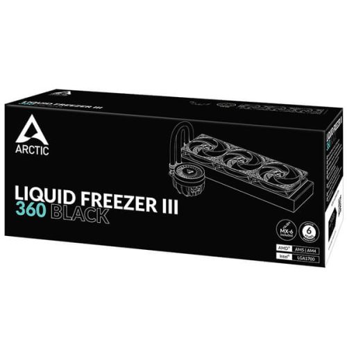 ARCTIC Liquid Freezer III 360 All-In-One CPU LIQUID COOLER - Image 6