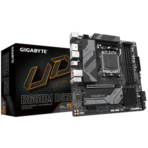 GIGABYTE B650M DS3H DDR5 Motherboard – For AMD