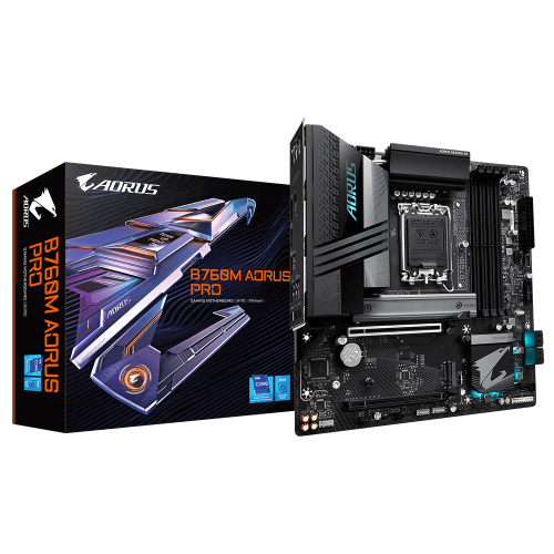 GIGABYTE B760M AORUS PRO DDR5 Motherboard - Image 2