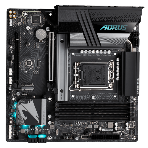 GIGABYTE B760M AORUS PRO DDR5 Motherboard - Image 6