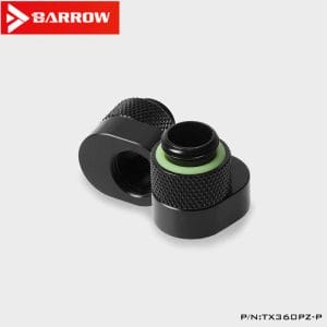 G1/4' 360°rotation offset adapter POM portable edition