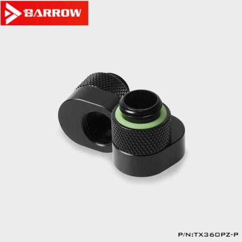 G1/4' 360°rotation offset adapter POM portable edition