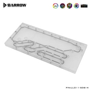 Barrow waterway plate for Lianli O11 MINI case,guide waterway plate Aurora