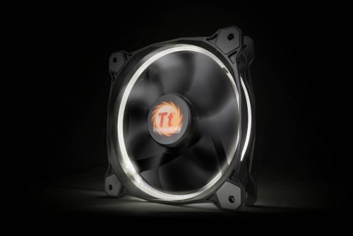 RIING 12 HIGH STATIC PRESSURE LED RADIATOR FAN (WHTE)