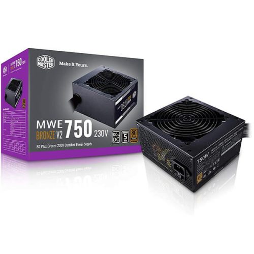 Cooler Master MWE BRONZE 750 – V2 80 Plus Power Supply