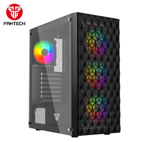 Fantech AERO 2 CG83 Middle Tower Gaming Case - Black