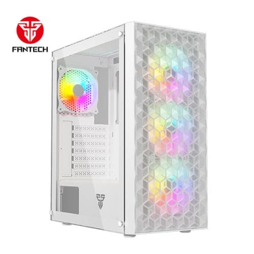 Fantech AERO 2 CG83 Middle Tower Gaming Case - White