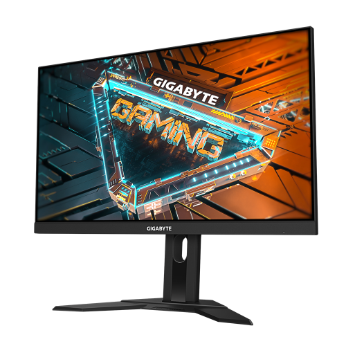 GIGABYTE (G24F 2) 24" FHD 1080p Flat Gaming Monitor, SS IPS, 165Hz/OC 180Hz, 1ms, AMD FreeSync Premium, HDR Ready, 125%% sRGB, 95% DCI-P3 w/ Bezel-Less Design, Height Adjustable - Image 2