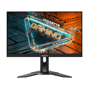 GIGABYTE (G24F 2) 24" FHD 1080p Flat Gaming Monitor, SS IPS, 165Hz/OC 180Hz, 1ms, AMD FreeSync Premium, HDR Ready, 125%% sRGB, 95% DCI-P3 w/ Bezel-Less Design, Height Adjustable