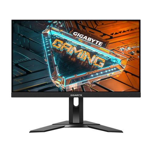 GIGABYTE (G24F 2) 24" FHD 1080p Flat Gaming Monitor, SS IPS, 165Hz/OC 180Hz, 1ms, AMD FreeSync Premium, HDR Ready, 125%% sRGB, 95% DCI-P3 w/ Bezel-Less Design, Height Adjustable