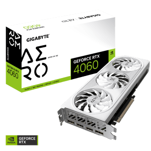 GIGABYTE GEFORCE RTX 4060 AERO OC 8GB GDDR6 Graphics Card