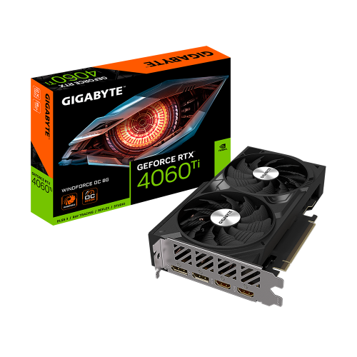 GIGABYTE GeForce 4060 Ti WINDFORCE OC 8GB GDDR6 - Graphics Card - Image 2