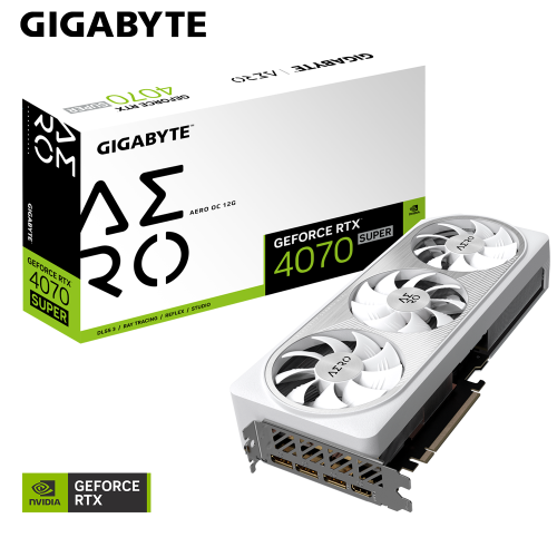 GIGABYTE GeForce RTX 4070 SUPER AERO OC 12GB GDDR6X