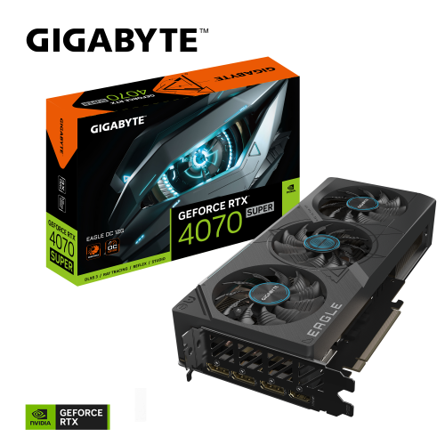 GIGABYTE GEFORCE RTX 4070 SUPER EAGLE OC 12GB GDDR6X Graphics Card - Image 3