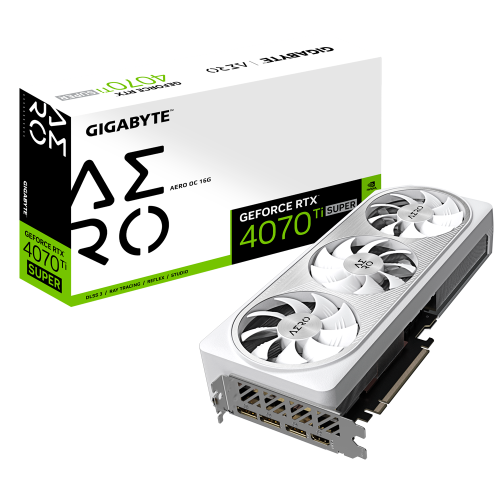 GIGABYTE GeForce RTX 4070 Ti SUPER AERO OC 16GB GDDR6X - Image 2