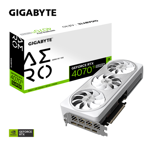 GIGABYTE GeForce RTX 4070 Ti SUPER AERO OC 16GB GDDR6X