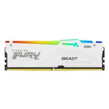 KINGSTON FURY BEAST 16GB 5200MHz DDR5 RGB WHITE RAM