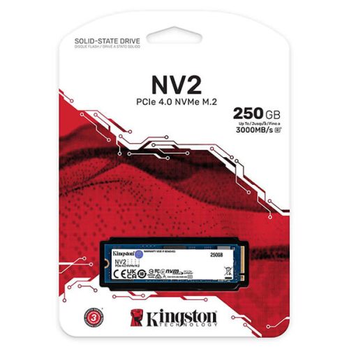 KINGSTON NV2 250GB M.2 PCIe 4.0 NVMe SSD