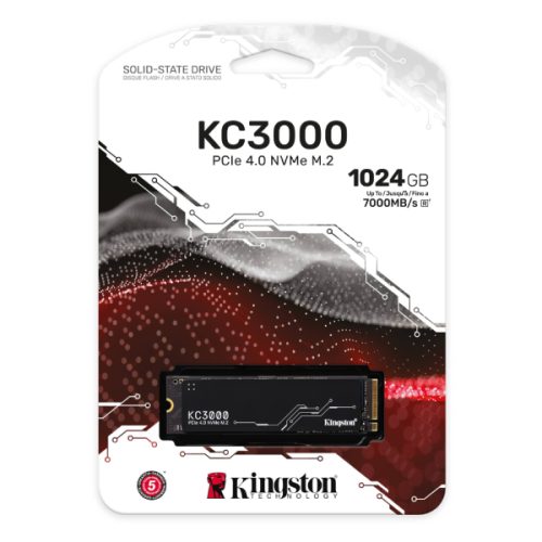 Kingston KC3000 1TB PCIe 4.0 NVMe M.2 SSD - Image 2